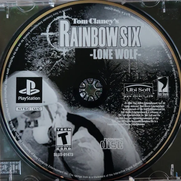 Tom Clancy rainbow six -lone wolf- for PlayStation